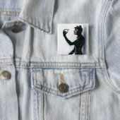 Catwoman Illustration Button (Beispiel)