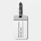 Catwoman Ink Brush Pose Gepäckanhänger (Rückseite vertikal)