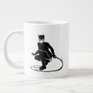 Catwoman Ink Brush Pose Jumbo-Tasse