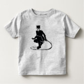 Catwoman Ink Brush Pose Kleinkind T-shirt (Vorderseite)