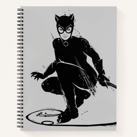 Catwoman Ink Brush Pose Notizblock (Vorderseite)