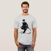 Catwoman Ink Brush Pose T-Shirt (Vorne ganz)