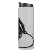 Catwoman Ink Brush Pose Thermosbecher (Nach rechts gedreht)