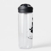 Catwoman Ink Brush Pose Trinkflasche (Vorderseite)