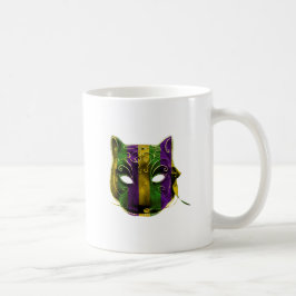 Catwoman-Karneval-Maske Kaffeetasse