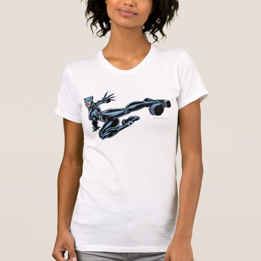 Catwoman Kicks T-Shirt (Vorderseite)