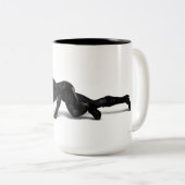 Catwoman Lurking Zweifarbige Tasse (VorderseiteRechts)