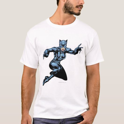 Catwoman mit Gesetzen T-Shirt (Vorderseite)