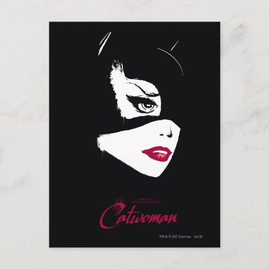 Catwoman Nine Lives Postkarte (Vorderseite)