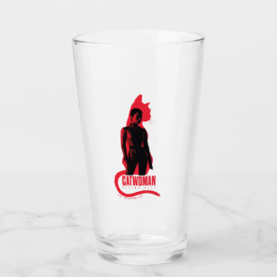 Catwoman Selina Kyle Cat Silhouette Glas
