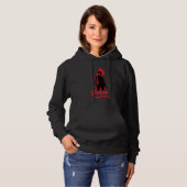 Catwoman Selina Kyle Cat Silhouette Hoodie (Vorne ganz)