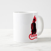 Catwoman Selina Kyle Cat Silhouette Jumbo-Tasse (Vorderseite Rechts)