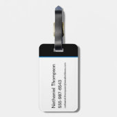 Catwoman Selina Kyle Motorcycle Gepäckanhänger (Rückseite vertikal)