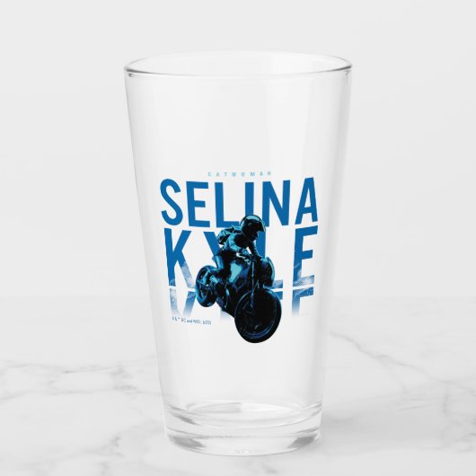 Catwoman Selina Kyle Motorcycle Glas (Vorderseite)