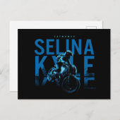 Catwoman Selina Kyle Motorcycle Postkarte (Vorne/Hinten)