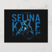 Catwoman Selina Kyle Motorcycle Postkarte (Vorderseite)