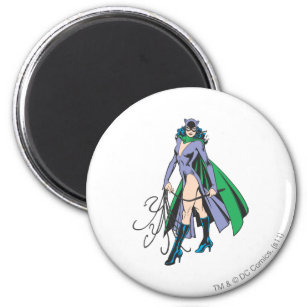 Catwoman Stands Magnet