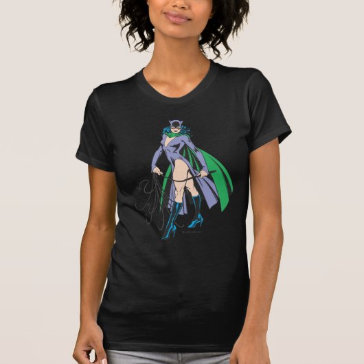Catwoman Stands T-Shirt (Vorderseite)