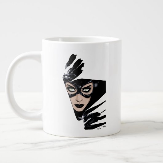 Catwoman The Claws Are Out Cover Illustration Jumbo-Tasse (Links)