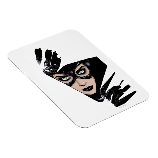 Catwoman The Claws Are Out Cover Illustration Magnet (Rechte Seite)