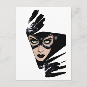 Catwoman The Claws Are Out Cover Illustration Postkarte