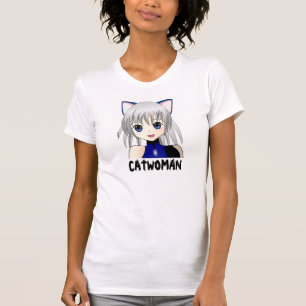 Catwomananime-T - Shirts