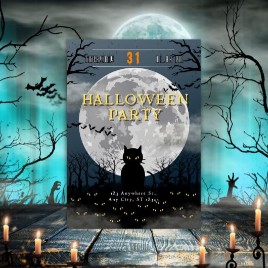 Caty Halloween Party Einladung