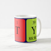 Caty Periodenname Tasse (VorderseiteRechts)