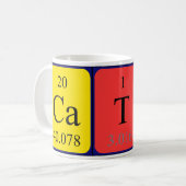 Caty Periodenname Tasse (Vorderseite Links)