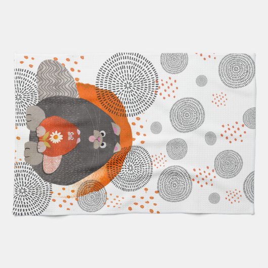 CATZ PAJAMAZ Küchentücher (Horizontal)