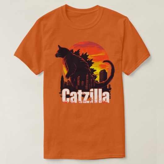 Catzilla 1 T-Shirt (Design vorne)