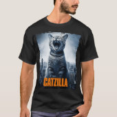 Catzilla Basic Relaxter Unisex T - Shirt (Vorderseite)