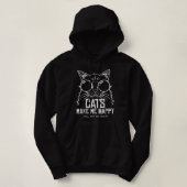 CATZILLA Black Cat Apparel Catzilla T - Shirt (Design vorne)