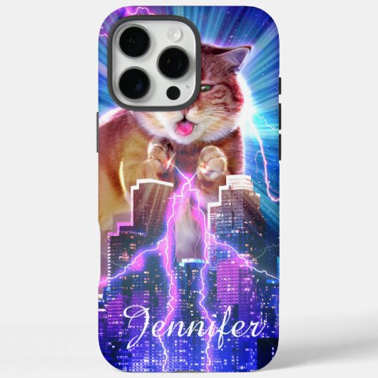 Catzilla Case-Mate iPhone Hülle (Rückseite)