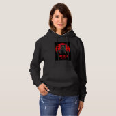 Catzilla Cat Apparel Cat Feline Kitten Kitty Hoodie (Vorne ganz)