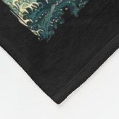 Catzilla Cat Art Funny Cat Japanisch für Männer Fr Fleecedecke (Ecke)