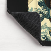 Catzilla Cat Art Funny Cat Japanisch für Männer Fr Mousepad (Ecke)