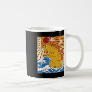 Catzilla Cat Japanese Anime Kawaii Funny Graphic T Kaffeetasse