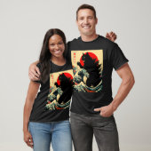 Catzilla Cat Japanese Art Funny For Men Women Boy T-Shirt (Unisex)