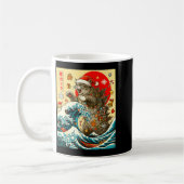 Catzilla Cat Japanese Art Funny Xmas For Men Women Kaffeetasse (Links)