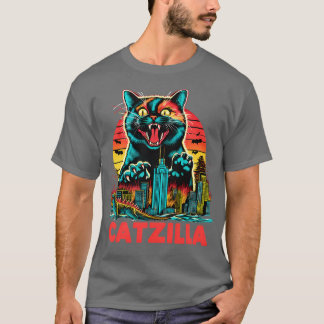 CATZILLA - Der Fierce Feline Overlord T-Shirt