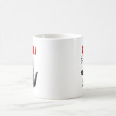 Catzilla - Funny Cat Godzilla Mashup Kaffeetasse (Mittel)