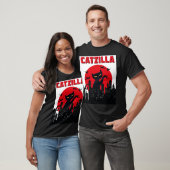 Catzilla Funny Cat Shirt, Funny Cat T - Shirt, Kat T-Shirt (Unisex)