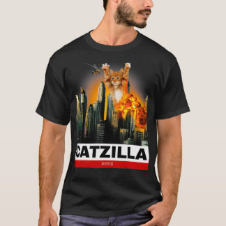 CATZILLA Funny Kitty für Cat-Liebhaber bis T-Shirt