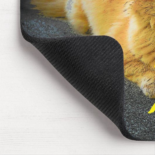 Catzilla hat Feueratmung! Mousepad (Ecke)