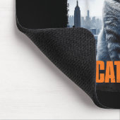 Catzilla Roaming über City Skyline Cat Monster Kit Mousepad (Ecke)
