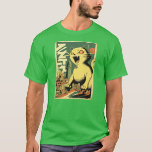 Catzilla schlägt zurück T-Shirt
