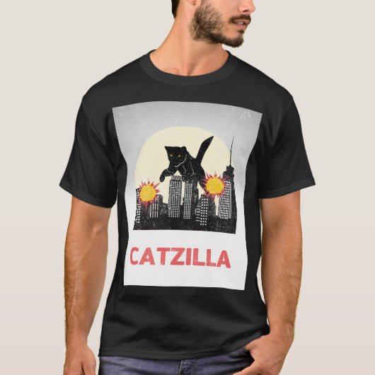 CATZILLA T-Shirt (Vorderseite)