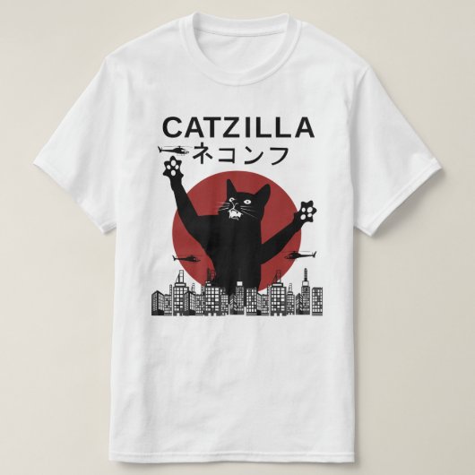 CATZILLA T-Shirt (Design vorne)