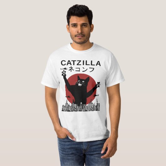 CATZILLA T-Shirt (Vorne ganz)